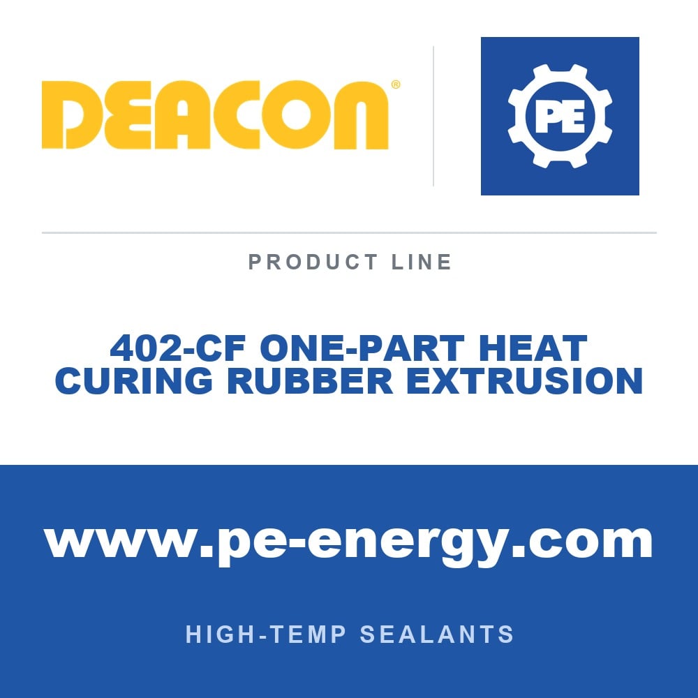 Deacon DCN-402-CF-ONE-PART-HEAT-EXTRUSION - Deacon 402-CF One-Part Heat Curing Rubber Extrusion