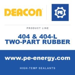 Deacon DCN-404-TWO-PART-RUBBER - Deacon 404 & 404-L Two-Part Rubber