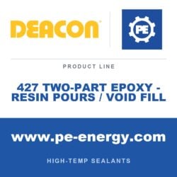Deacon DCN-427-TWO-PART-EPOXY-RESIN-POURS-VOID-FILL - Deacon 427 Two-Part Epoxy - Resin Pours / Void Fill