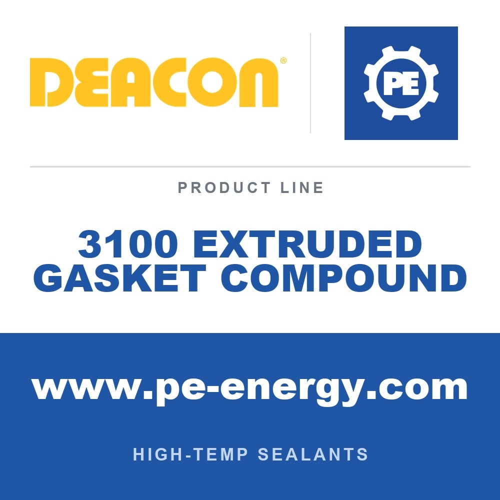 Deacon DCN-DEACON-3100-EXTRUDED-GASKET-COMPOUND - Deacon 3100 Extruded Gasket Compound