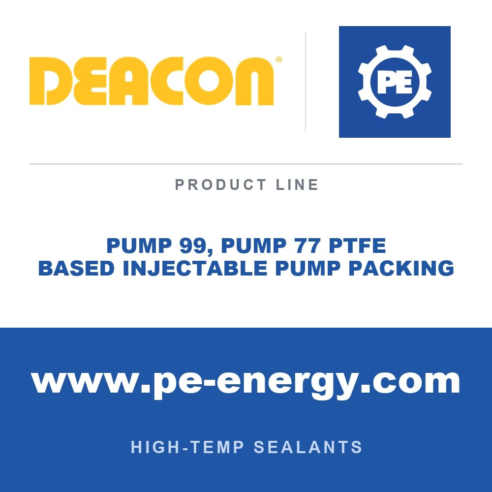 Deacon DCN-PUMP-99-PTFE-BASED-PUMP-PACKING - Deacon PUMP 99, PUMP 77 PTFE Based Injectable Pump Packing
