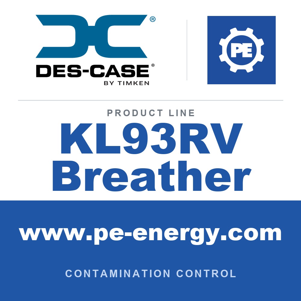 Des-Case KL93RV Breather - Des-Case KL93RV Breather