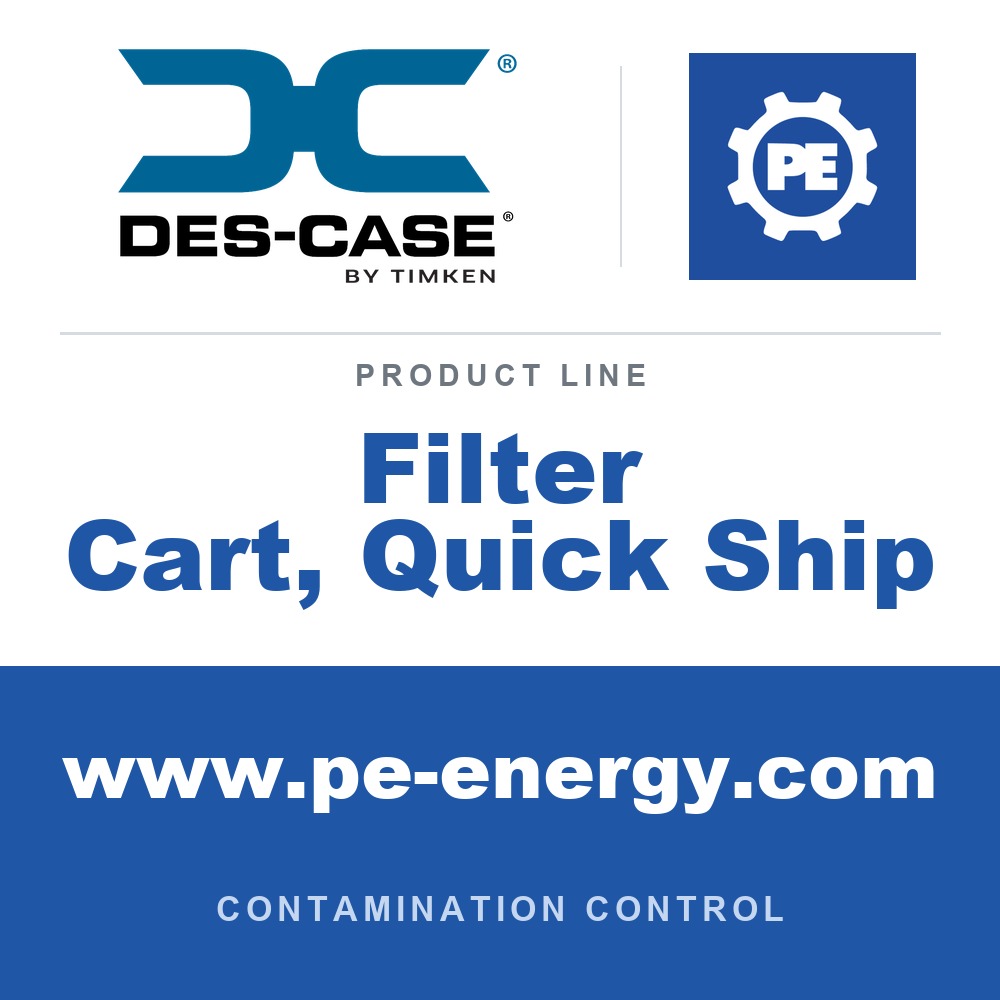 Des-Case Filter Cart, Quick Ship - Des-Case Filter Cart, Quick Ship