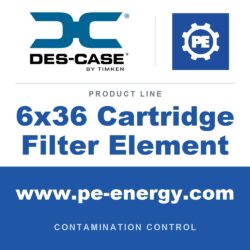 Des-Case 6x36 Cartridge Filter Element - Des-Case 6x36 Cartridge Filter Element