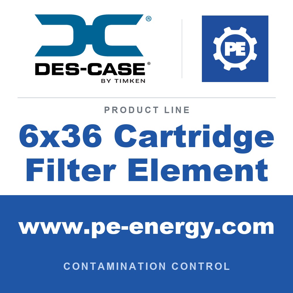 Des-Case 6x36 Cartridge Filter Element - Des-Case 6x36 Cartridge Filter Element