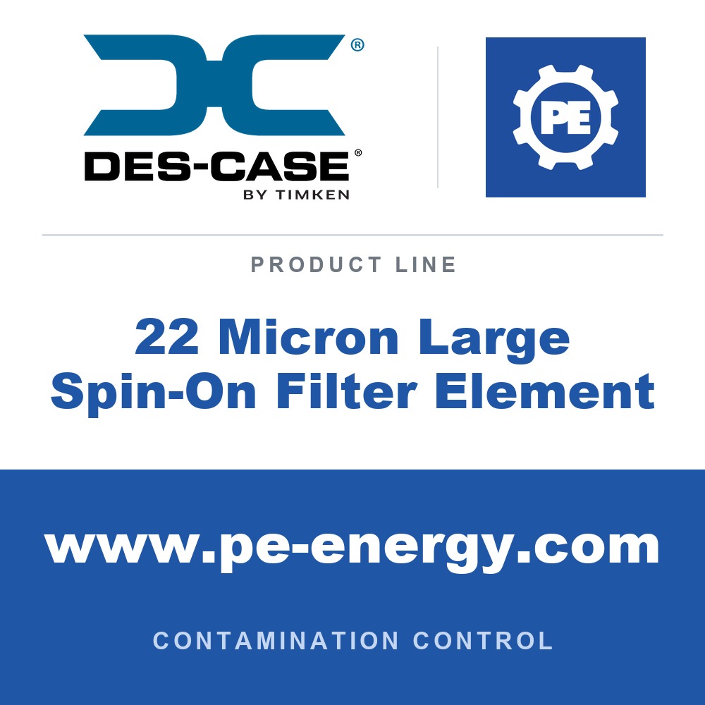 Des-Case 22 Micron Large Spin-On Filter Element - Des-Case 22 Micron Large Spin-On Filter Element