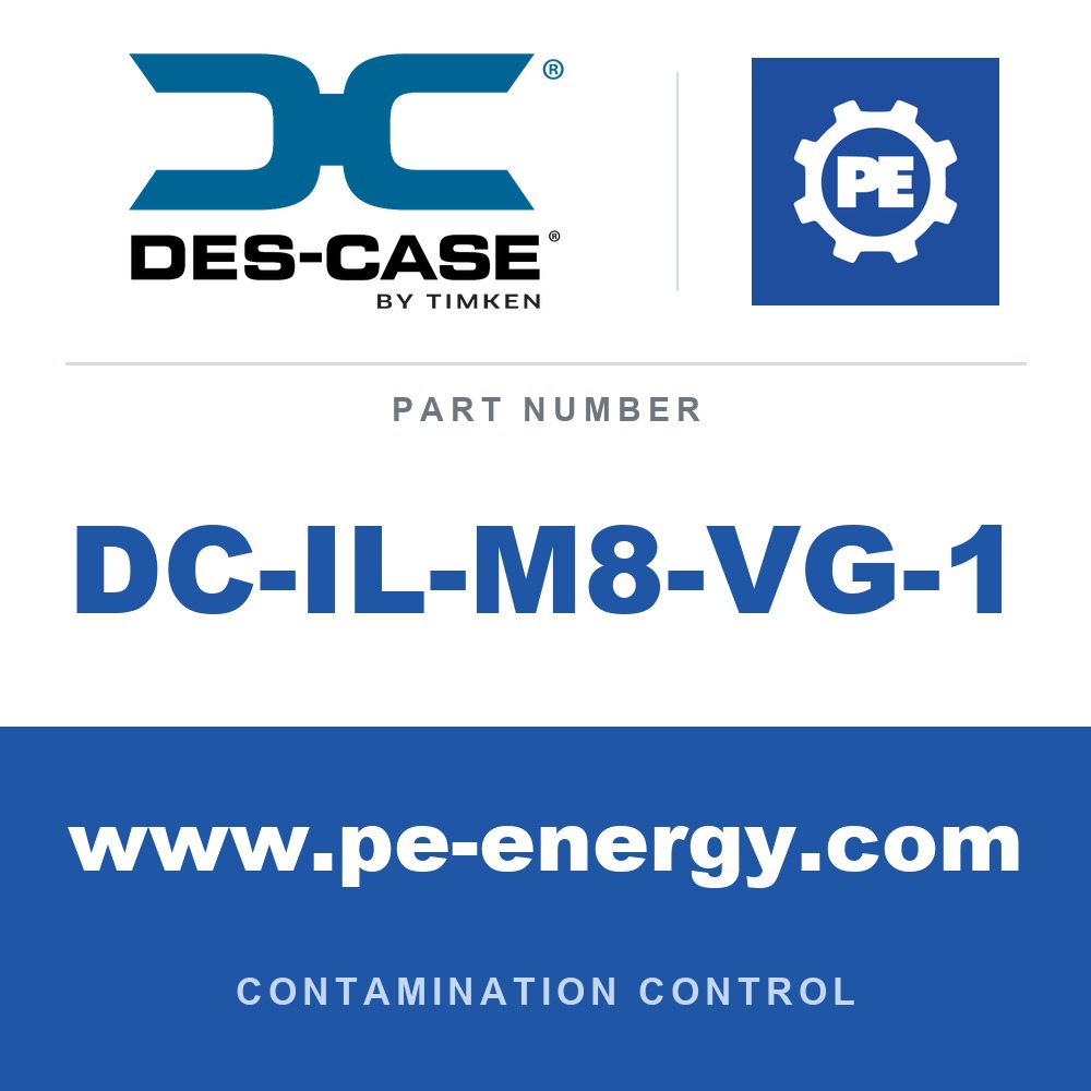 Des-Case DC-IL-M8-VG-1 - Des-Case DC-IL-M8-VG-1 Desiccant Breather