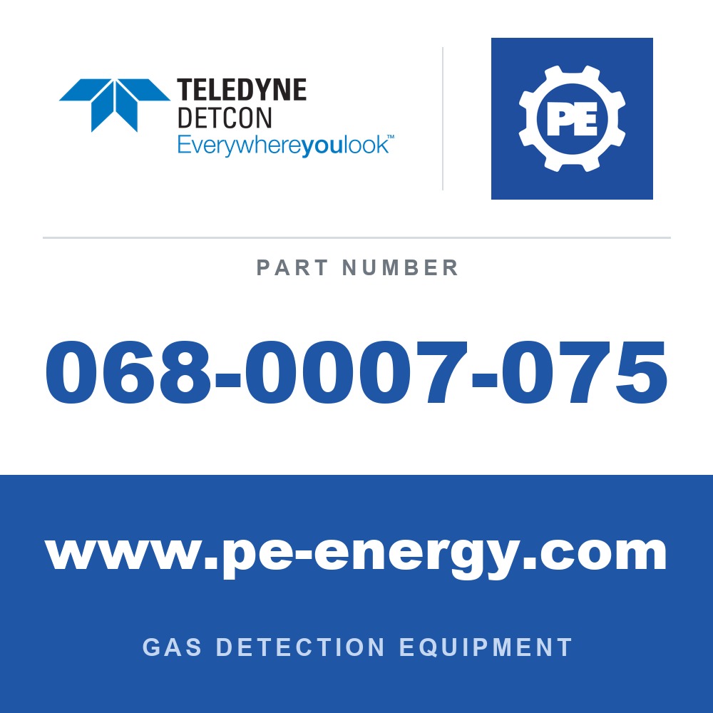 Detcon 068-0007-075 - Teledyne Detcon 068-0007-075 1/8 ID, 1/4 OD, TYGON Tubing, 75'