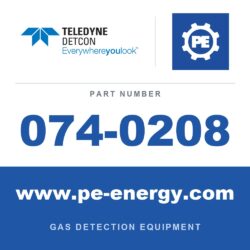 Detcon 074-0208 - Teledyne Detcon 074-0208 Tygon T-Piece (for dilution system)