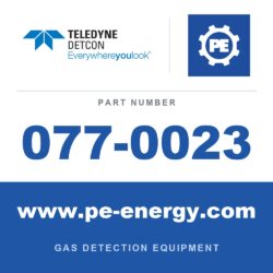 Detcon 077-0023 - Teledyne Detcon 077-0023 Hard Sided Carrying Case for 58L/103L