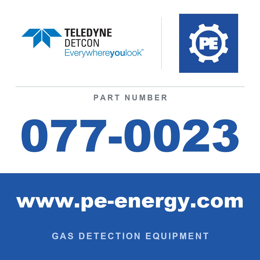 Detcon 077-0023 - Teledyne Detcon 077-0023 Hard Sided Carrying Case for 58L/103L