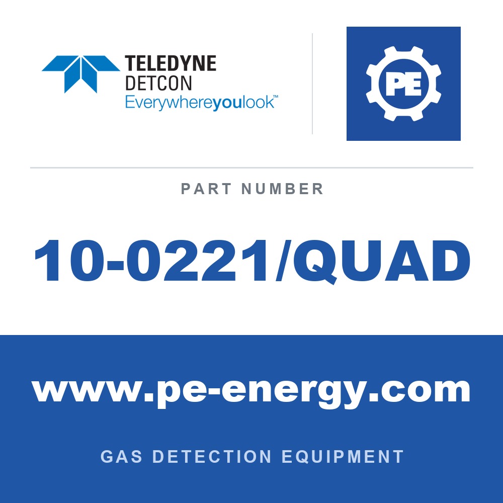 Detcon 10-0221/QUAD - Teledyne Detcon 10-0221/QUAD Quad 4-20mA Input Board