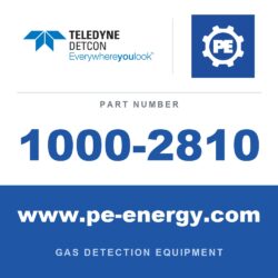 Detcon 1000-2810 - Teledyne Detcon 1000-2810 GP Red Strobe Local