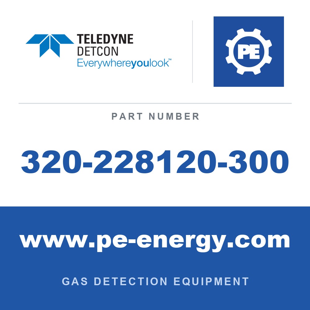 Detcon 320-228120-300 - Teledyne Detcon 320-228120-300 3 amp circuit breaker