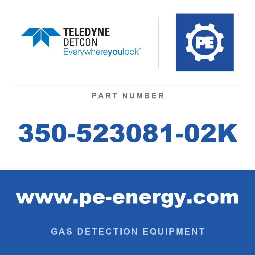 Detcon 350-523081-02K - Teledyne Detcon 350-523081-02K Mass Flow Controller