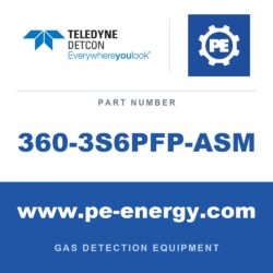Detcon 360-3S6PFP-ASM - Teledyne Detcon 360-3S6PFP-ASM Flat Battery Pack