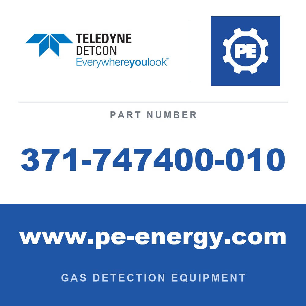 Detcon 371-747400-010 - Teledyne Detcon 371-747400-010 Cl2, Chlorine plug-in sensor for DM-100