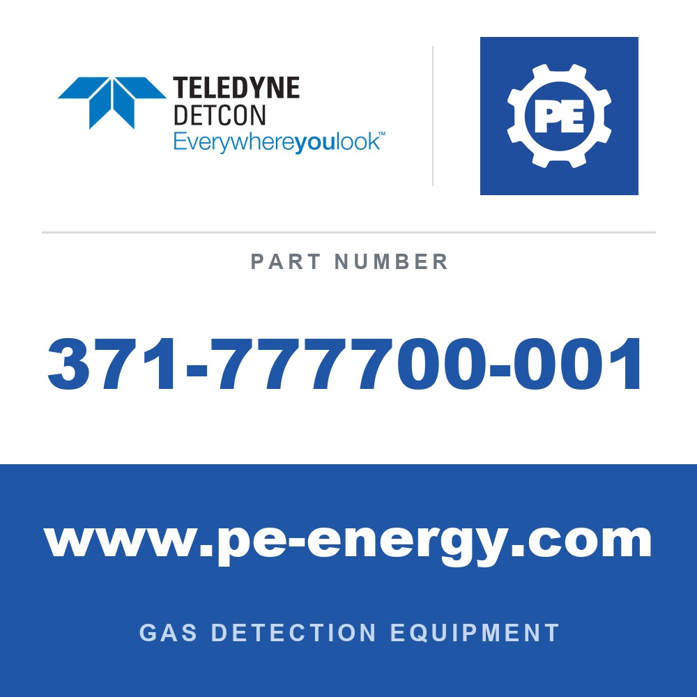 Detcon 371-777700-001 - Teledyne Detcon 371-777700-001 ClO2, Chlorine Dioxide 0-1 ppm plug-in sensor for DM-100