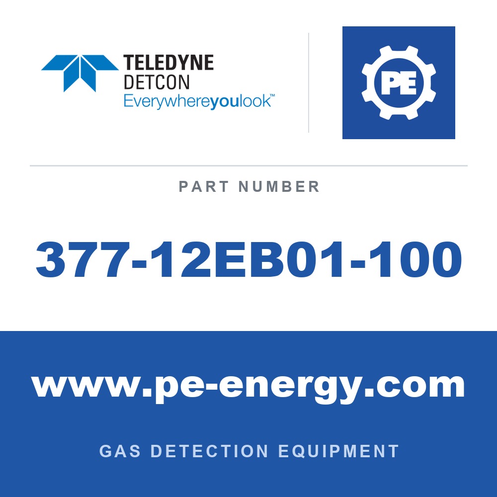 Detcon 377-12EB01-100 - Teledyne Detcon 377-12EB01-100 C4H6, Butadiene plug-in sensor for DM-700