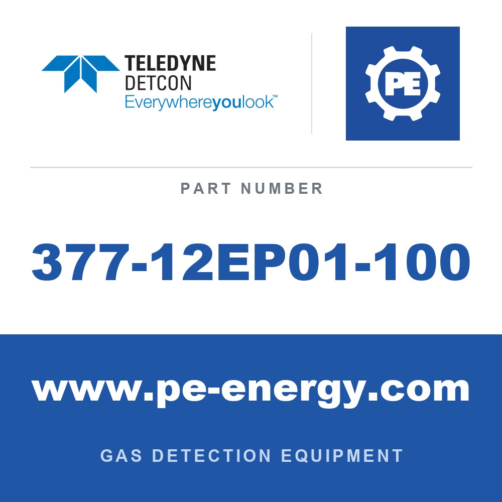 Detcon 377-12EP01-100 - Teledyne Detcon 377-12EP01-100 CH2O, Formaldehyde plug-in sensor for DM-700