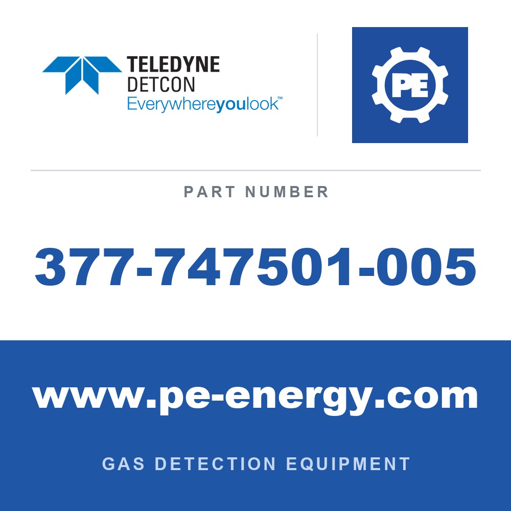 Detcon 377-747501-005 - Teledyne Detcon 377-747501-005 Br2, Bromine plug-in sensor for DM-700