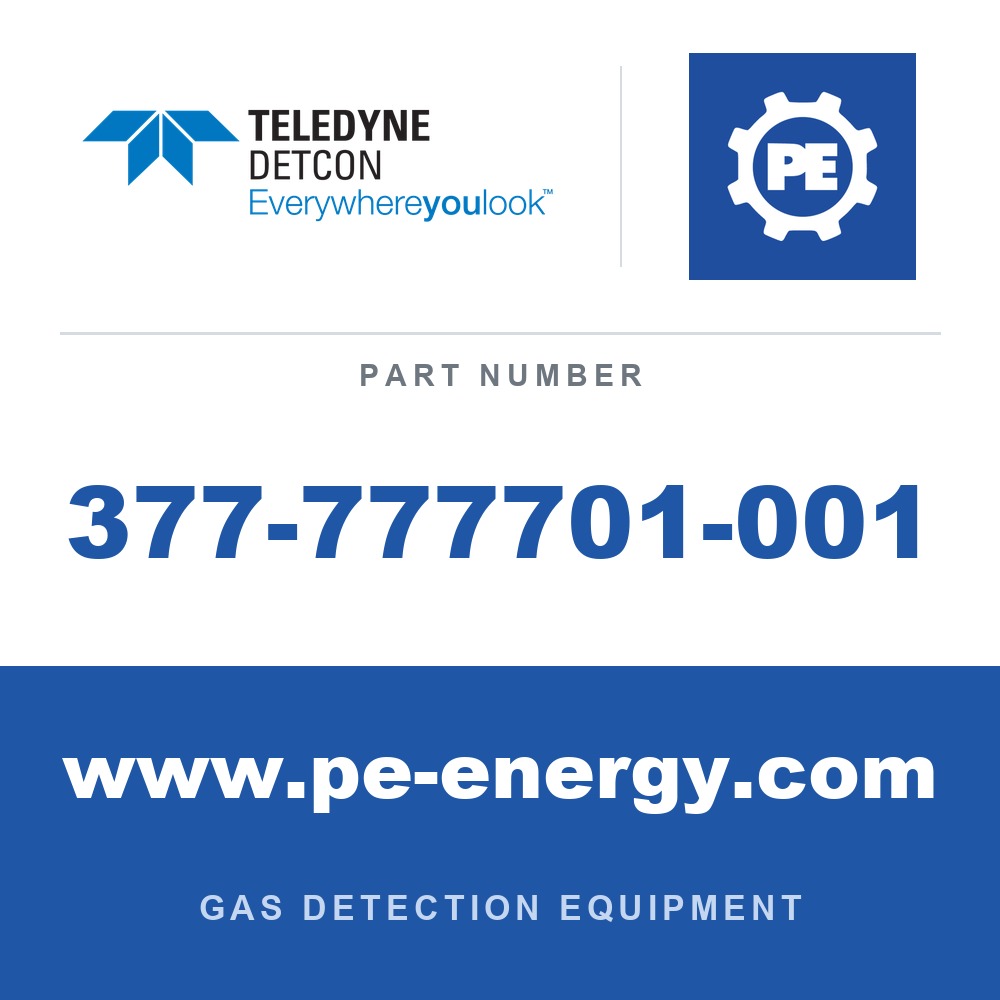 Detcon 377-777701-001 - Teledyne Detcon 377-777701-001 ClO2, Chlorine Dioxide 0-1 ppm plug-in sensor for DM-700