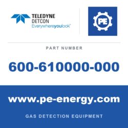 Detcon 600-610000-000 - Teledyne Detcon 600-610000-000 Sensor splash guard w/integral cal port TP-424/TP-524/TP-624