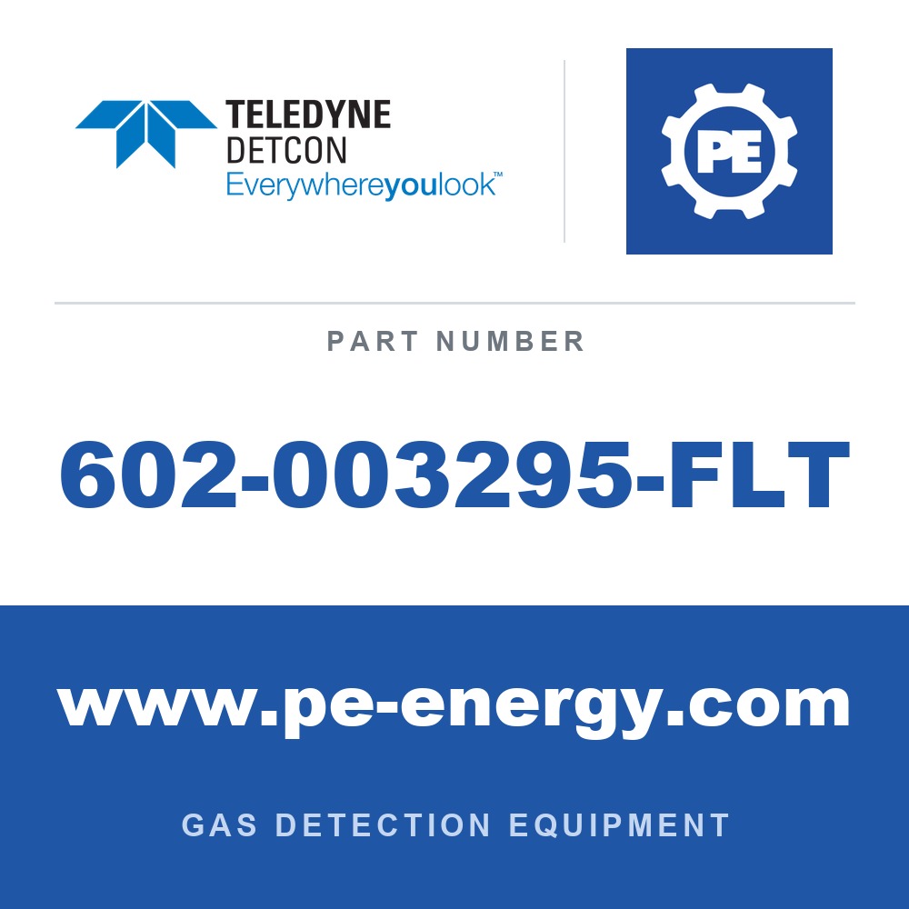 Detcon 602-003295-FLT - Teledyne Detcon 602-003295-FLT PI-700 Splash guard adapter assembly with filter