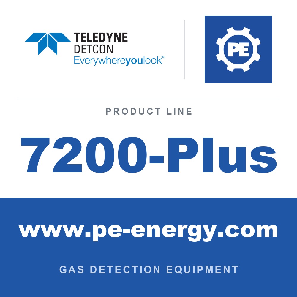 Teledyne Detcon 7200-Plus - Teledyne Detcon 7200 Plus Two Channel Gas Controller