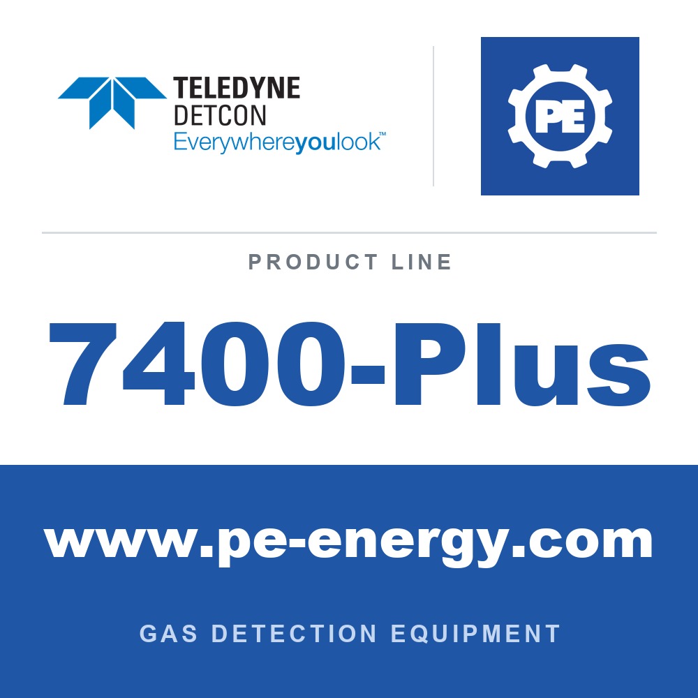 Teledyne Detcon 7400-Plus - Teledyne Detcon 7400 Plus Four Channel Gas Controller