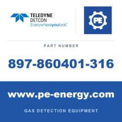 Detcon 897-860401-316 - Teledyne Detcon 897-860401-316 Mini 316SS junction box solid top