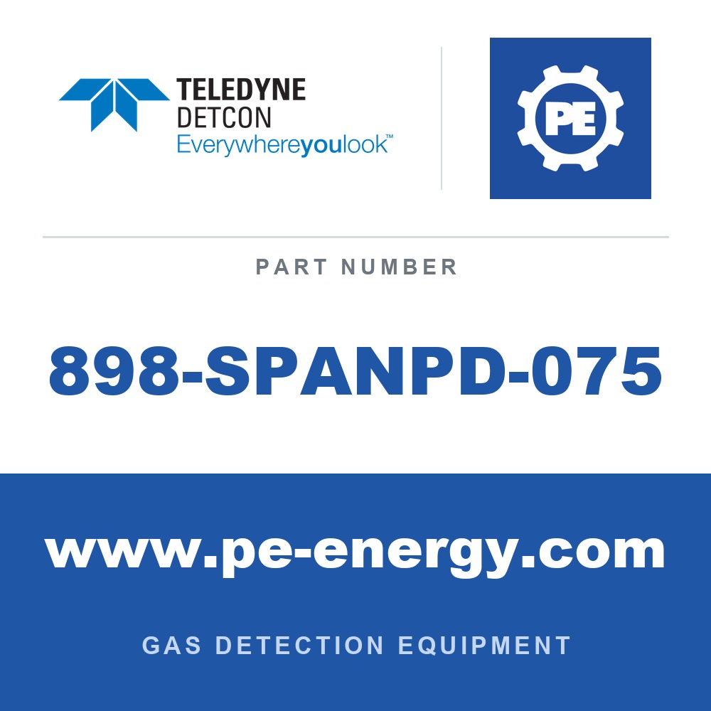 Detcon 898-SPANPD-075 - Teledyne Detcon 898-SPANPD-075 3/4" Nickel Plated stopping plug
