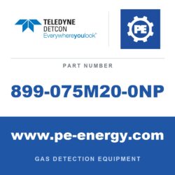 Detcon 899-075M20-0NP - Teledyne Detcon 899-075M20-0NP 3/4" NPT male to M20 female Nickel Plated Adapter