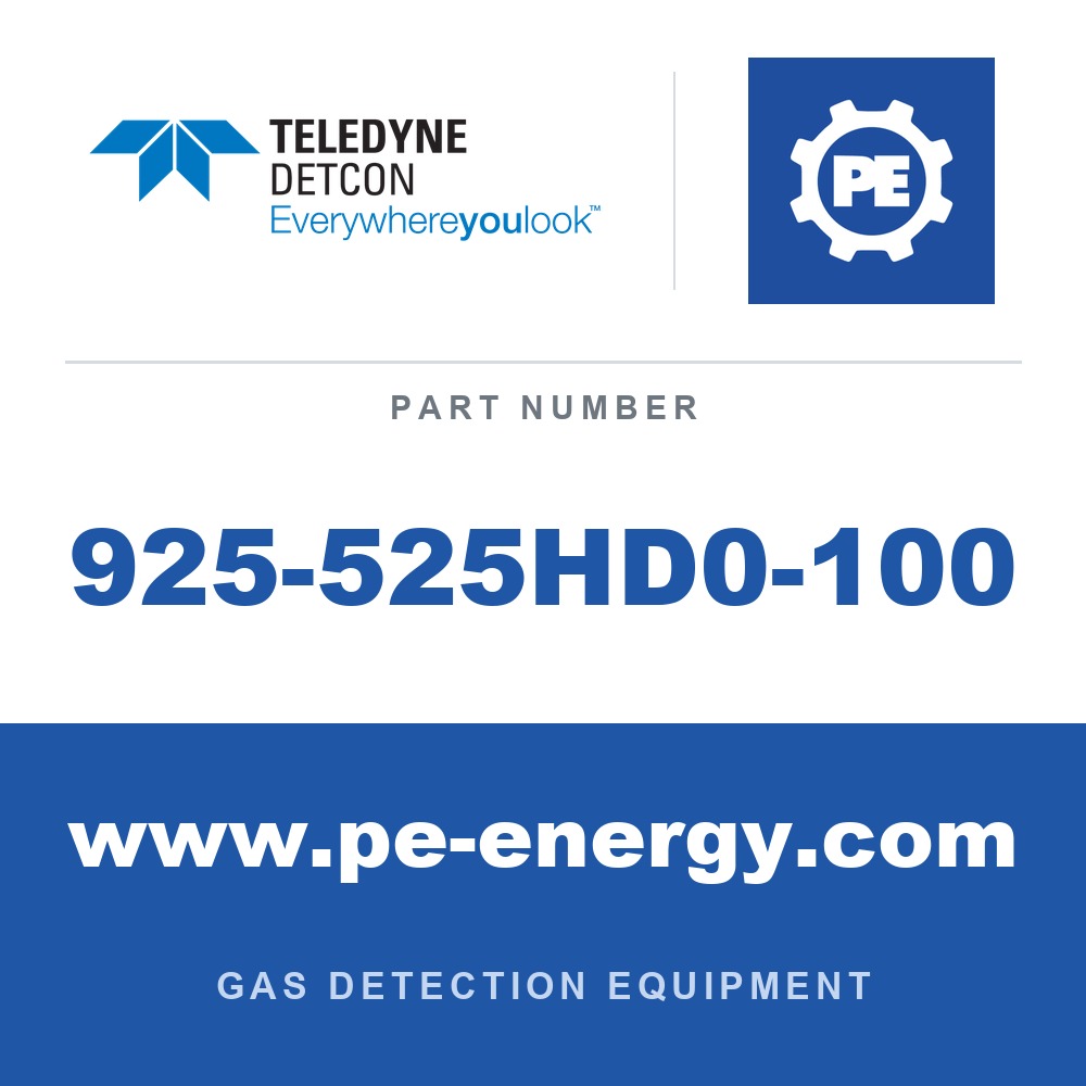 Detcon 925-525HD0-100 - Teledyne Detcon 925-525HD0-100 Plug-in transmitter module (Model FP-524D) with Hart