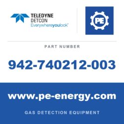 Detcon 942-740212-003 - Teledyne Detcon 942-740212-003 Cl2, Chlorine 3 ppm Nitrogen