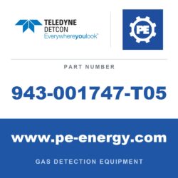Detcon 943-001747-T05 - Teledyne Detcon 943-001747-T05 Calibration adapter, teflon for highly reactive gases (HCl