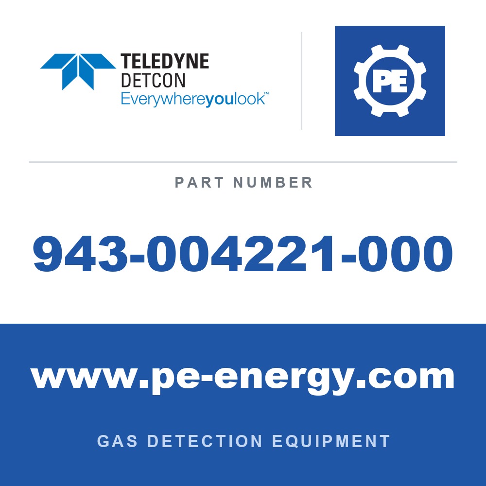 Detcon 943-004221-000 - Teledyne Detcon 943-004221-000 Sensor Mounting Plate for 2" pipe