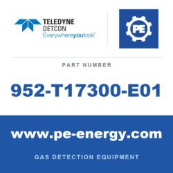 Detcon 952-T17300-E01 - Teledyne Detcon 952-T17300-E01 Model 1000 Analyzer, Single Channel, 0-500ppm H2S with Air