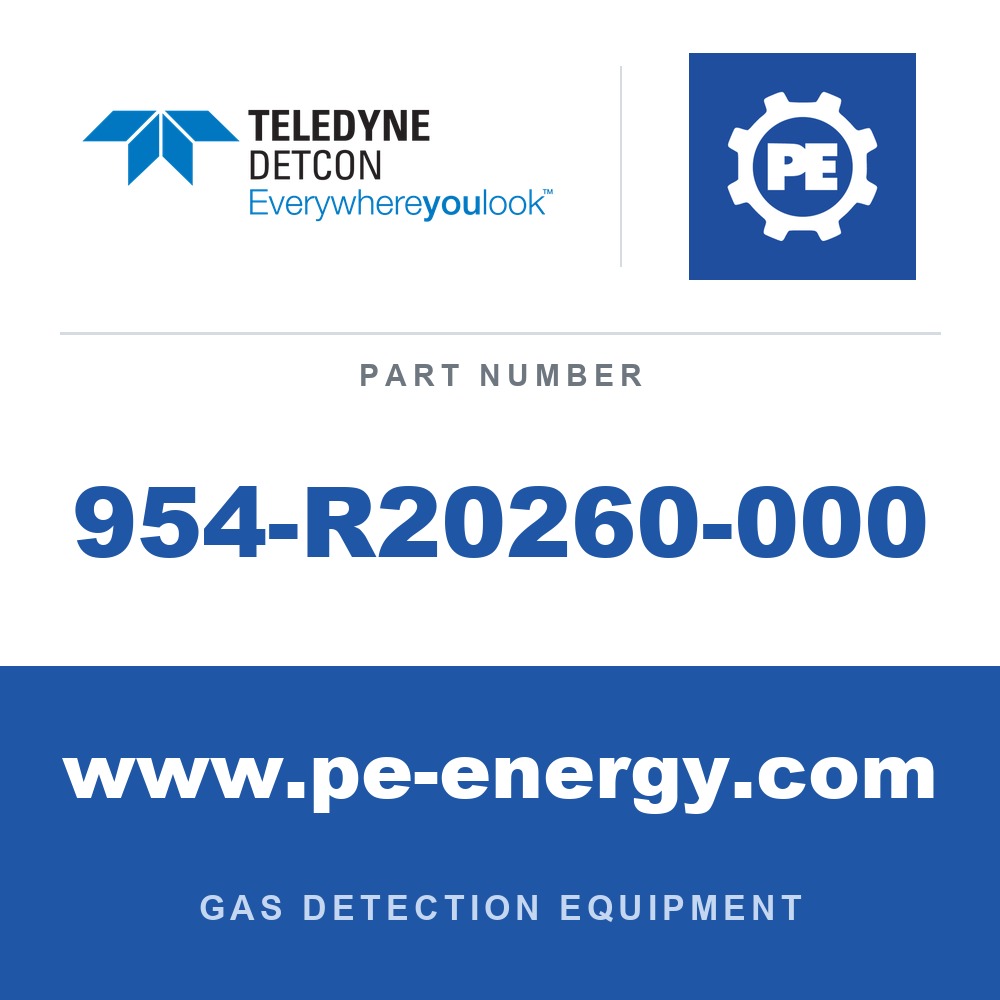 Detcon 954-R20260-000 - Teledyne Detcon 954-R20260-000 NEMA 4X Remote I/O Module Enclosure includes 75 watt power