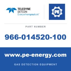 Detcon 966-014520-100 - Teledyne Detcon 966-014520-100 TP-624D Solid State MOS H2S Sensor Assembly Alum Condulet