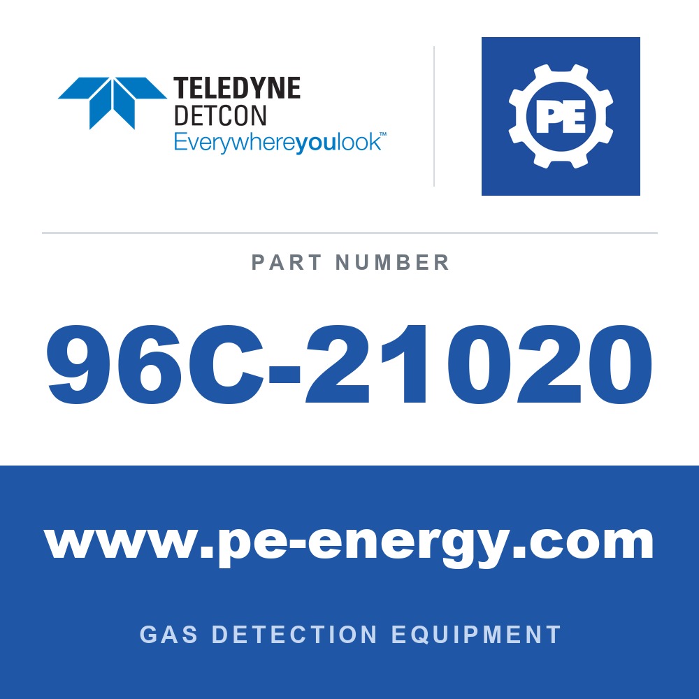 Detcon 96C-21020 - Teledyne Detcon 96C-21020 Model CXT-DM-B2H6, 0-5 ppm Diborane Sensor Assembly