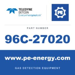 Detcon 96C-27020 - Teledyne Detcon 96C-27020 Model CXT-DM-F2, 0-1 ppm Fluorine Sensor Assembly