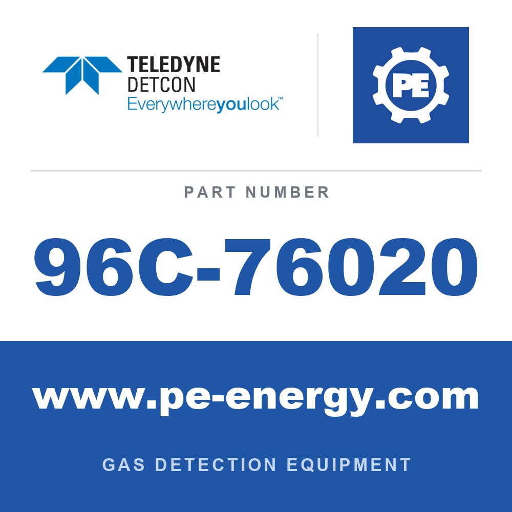 Detcon 96C-76020 - Teledyne Detcon 96C-76020 Model CXT-DM-CLO2 SmartWireless toxic gas sensor assembly