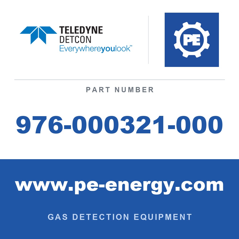 Detcon 976-000321-000 - Teledyne Detcon 976-000321-000 Model RXT-320 w/Aluminum J-Box & Terminal Board