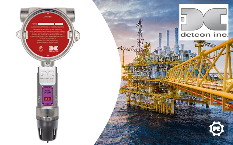 enhance workplace safety with the detcon pi 700 voc gas sensor