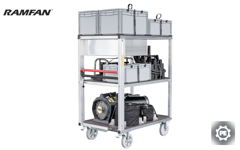 enhancing aircraft safety with the ramfan wing tank vent cart