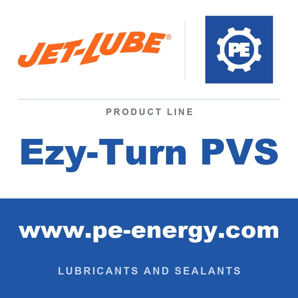 Jet-Lube Ezy-Turn PVS available from PE Energy