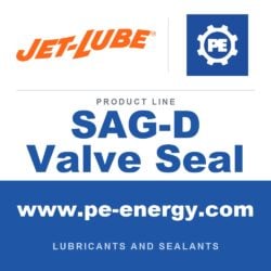 Jet-Lube SAG-D Valve Seal available from PE Energy