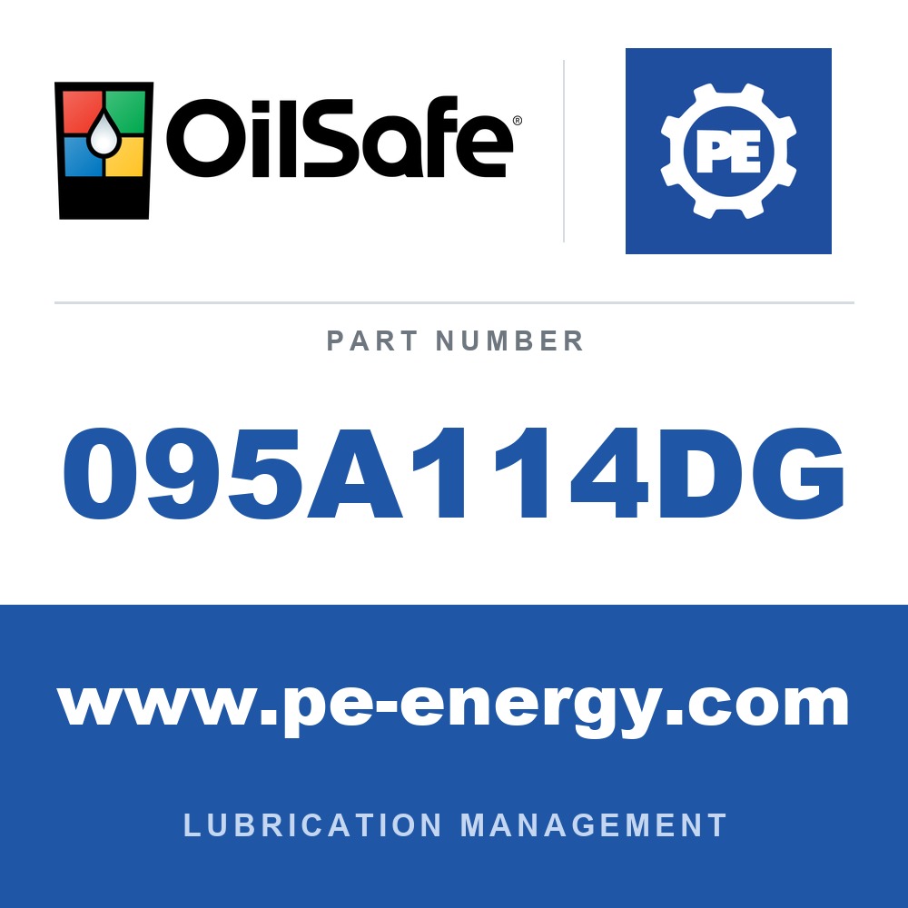 OilSafe 095A114DG - OilSafe Doomed Flange Adapter - 1" FNPT