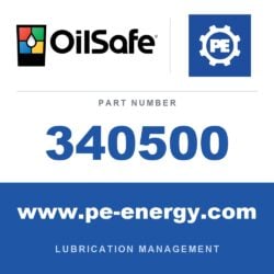 OilSafe 340500 - OilSafe Grease Fittings - 1/8" Straight, Case of 10